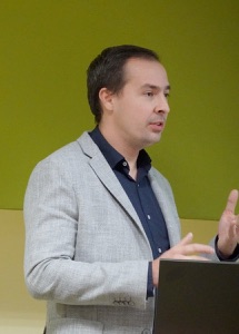 Držiteľ Ceny LSR za rok 2022 Mgr. Miroslav Baláž, PhD. z Ústavu experimentálnej endokrinológie Biomedicínskeho centra SAV, v. v. i. Foto: Zuzana Vetrecin Čeplíková, BMC SAV, v. v. i.